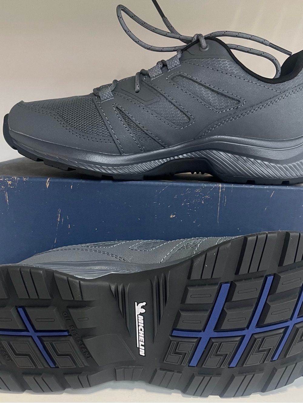 Bates RallyForce Men's Athletic Shoe - Gunmetal/Black - Picture 4 of 5